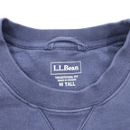 L.L.Bean 前V ブランク スウェット トレーナー M TRADITIONAL FIT ネイビー コットン