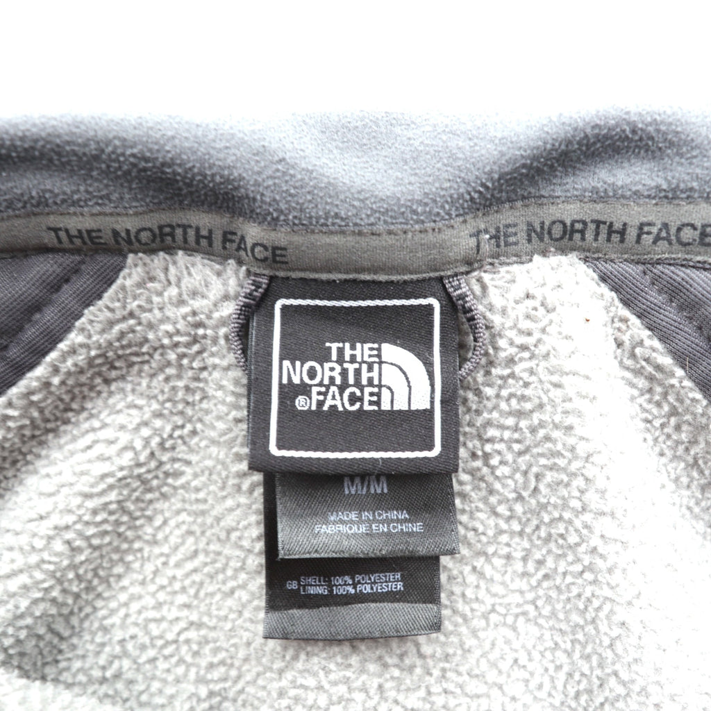 THE NORTH FACE フルジップ フリースジャケット M グレー スタンドカラー AXM6
