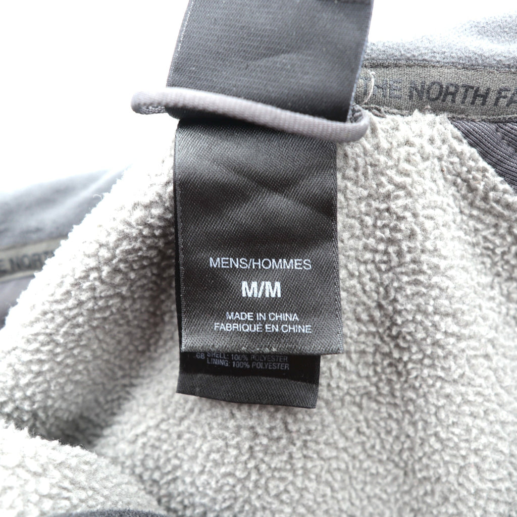 THE NORTH FACE フルジップ フリースジャケット M グレー スタンドカラー AXM6