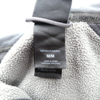 THE NORTH FACE フルジップ フリースジャケット M グレー スタンドカラー AXM6