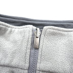 THE NORTH FACE フルジップ フリースジャケット M グレー スタンドカラー AXM6