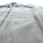 THE NORTH FACE フルジップ フリースジャケット M グレー スタンドカラー AXM6