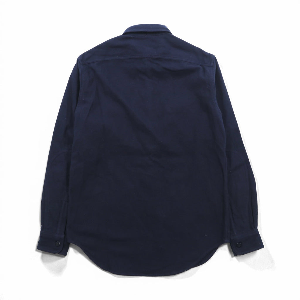 Polo Ralph Lauren Military CPO Shirt, XS, Navy Cotton, Chin Strap, Anchor Button