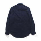 Polo Ralph Lauren Military CPO Shirt, XS, Navy Cotton, Chin Strap, Anchor Button