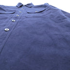 Polo Ralph Lauren Military CPO Shirt, XS, Navy Cotton, Chin Strap, Anchor Button