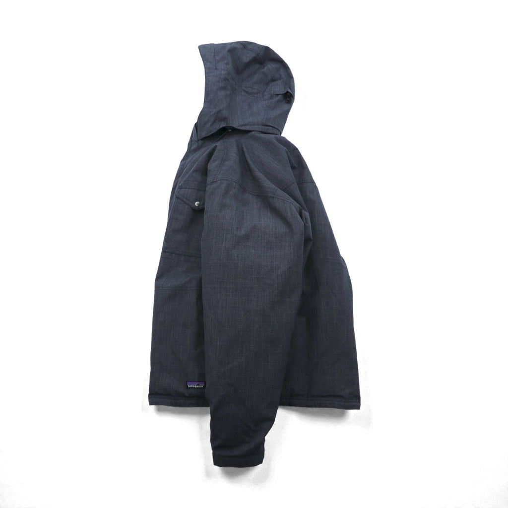Patagonia ダウンジャケット Wanaka Down Jacket L ネイビー h2no 防水 フード着脱式 ドローコード 28471 廃番
