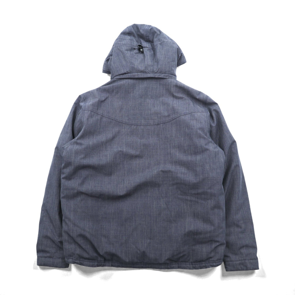 Patagonia ダウンジャケット Wanaka Down Jacket L ネイビー h2no 防水 フード着脱式 ドローコード 28471 廃番