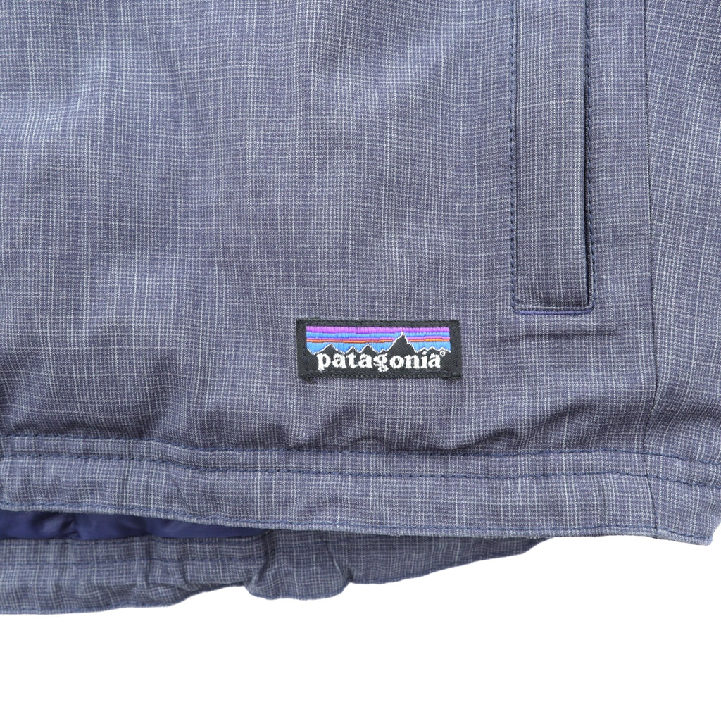 Patagonia ダウンジャケット Wanaka Down Jacket L ネイビー h2no 防水 フード着脱式 ドローコード 28471 廃番