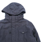 Patagonia ダウンジャケット Wanaka Down Jacket L ネイビー h2no 防水 フード着脱式 ドローコード 28471 廃番