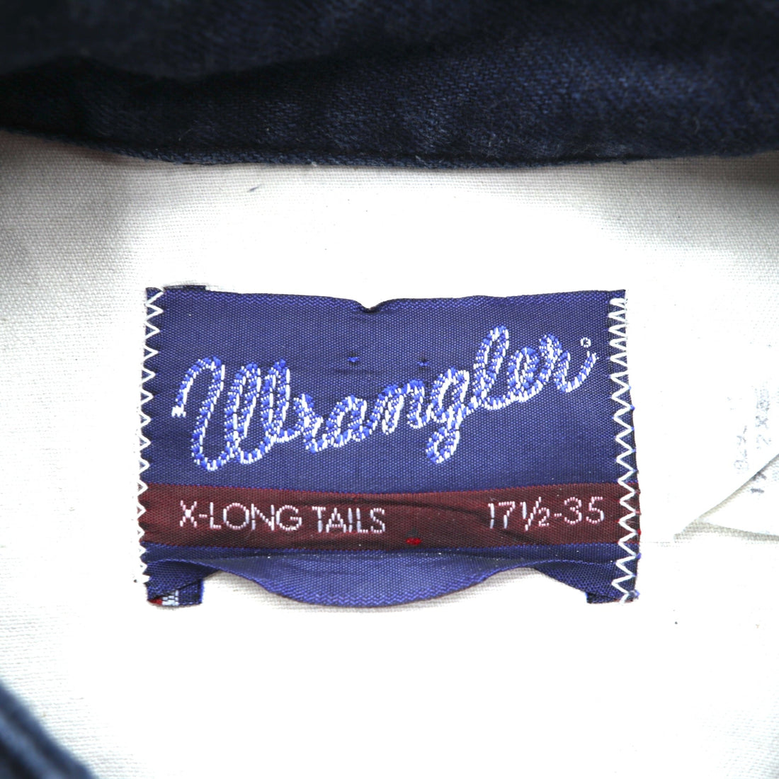 Wrangler 90年代 デニム ウエスタン シャツ XL ネイビー 濃紺 ストライプ 胸ポケット 切替デザイン