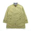 Polo Ralph Lauren 90s Half Coat Hunting Jacket, Large, Beige, Double Zip