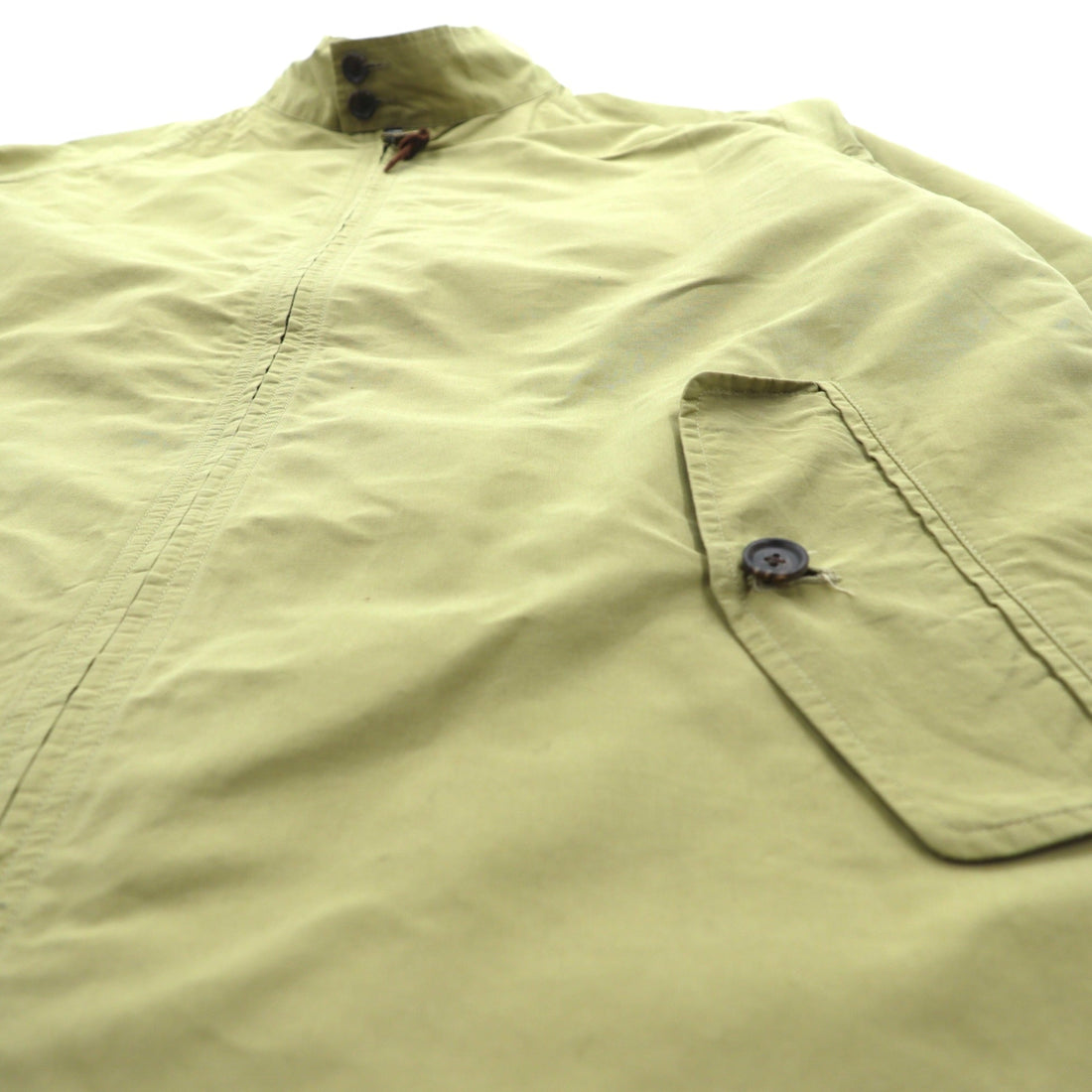 Polo Ralph Lauren 90s Half Coat Hunting Jacket, Large, Beige, Double Zip
