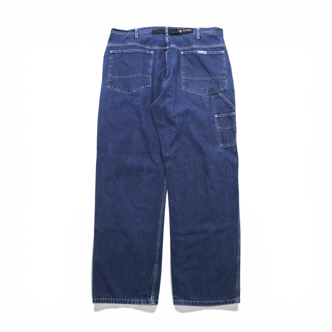 POLO JEANS CO. RALPH LAUREN 90年代 バギー ペインター ワイド デニムパンツ ジーンズ XL インディゴ シンチバック ビッグサイズ