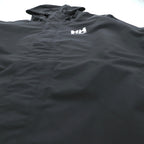 HELLY HANSEN 防水 レインジャケット マウンテンパーカー L ブラック ドローコード SEVEN J Rain Jacket HELLY TECH NB4 62047