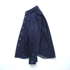 POLO JEANS CO. RALPH LAUREN 90年代 デニム シャツ L インディゴ ブルー 胸ポケット