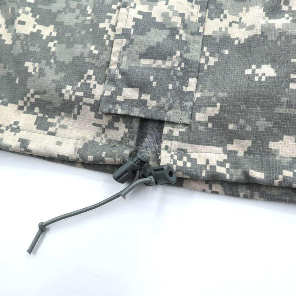 Vintage US ARMY FREE EWOL Hoodie, Large, ACU/UCP Digital Camo, Military Jacket, GORE-TEX, Waterproof, Aramid, Flame Retardant, PROPPER INTERNATIONAL INC, 8415-01-577-1220