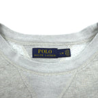 Polo Ralph Lauren Double V Print Arch Logo Sweatshirt, Large, Gray, NY ATHLETIC DEPT.