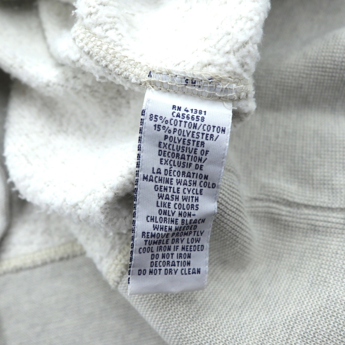 Polo Ralph Lauren Double V Print Arch Logo Sweatshirt, Large, Gray, NY ATHLETIC DEPT.