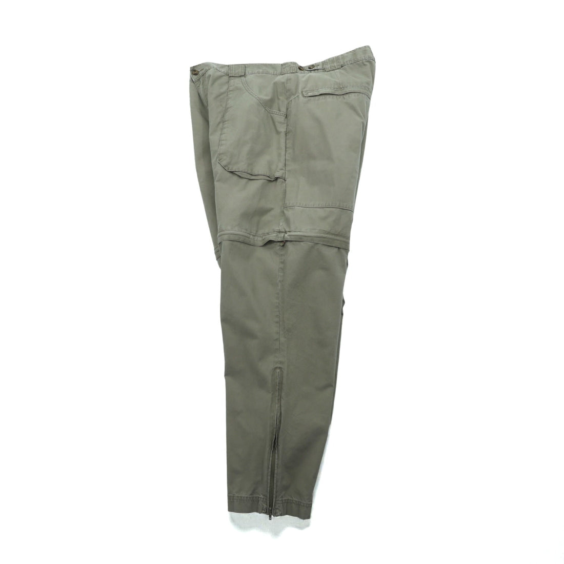 Cabela’s OUTDOORS 2WAY コンバーチブル カーゴパンツ XL カーキ コットン