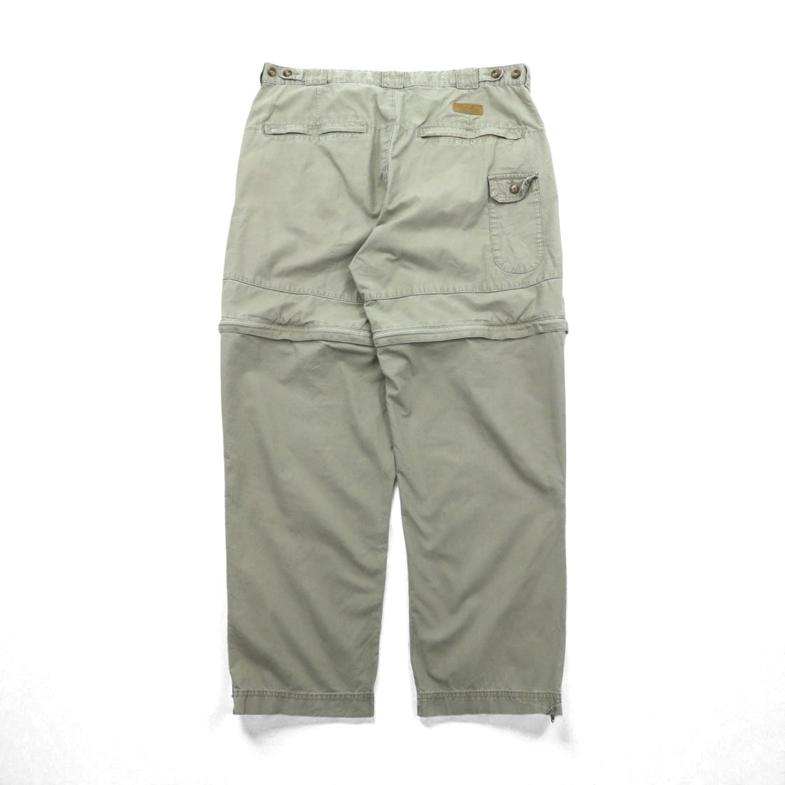 Cabela’s OUTDOORS 2WAY コンバーチブル カーゴパンツ XL カーキ コットン