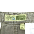 Cabela’s OUTDOORS 2WAY コンバーチブル カーゴパンツ XL カーキ コットン