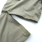 Cabela’s OUTDOORS 2WAY コンバーチブル カーゴパンツ XL カーキ コットン