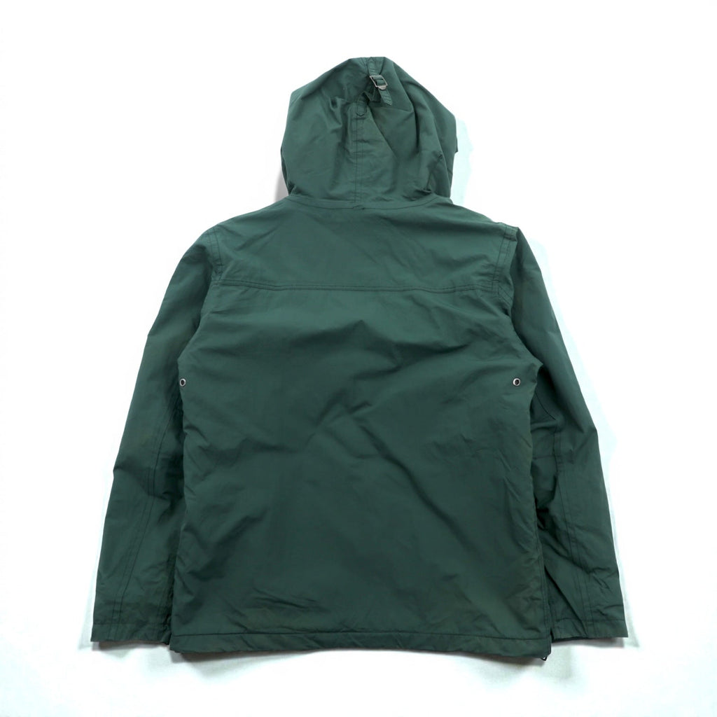 NAPAPIJRI ハーフジップ アノラックパーカー ナイロンジャケット フリースライナー L カーキ RAIN FOREST WINTER ANORAK TAPED SEAMS N0Y7H2