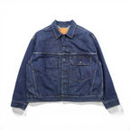 Levi's PREMIUM ビッグE 1st タイプ トラッカージャケット デニムジャケット Gジャン M インディゴ ビッグサイズ A0638-0001