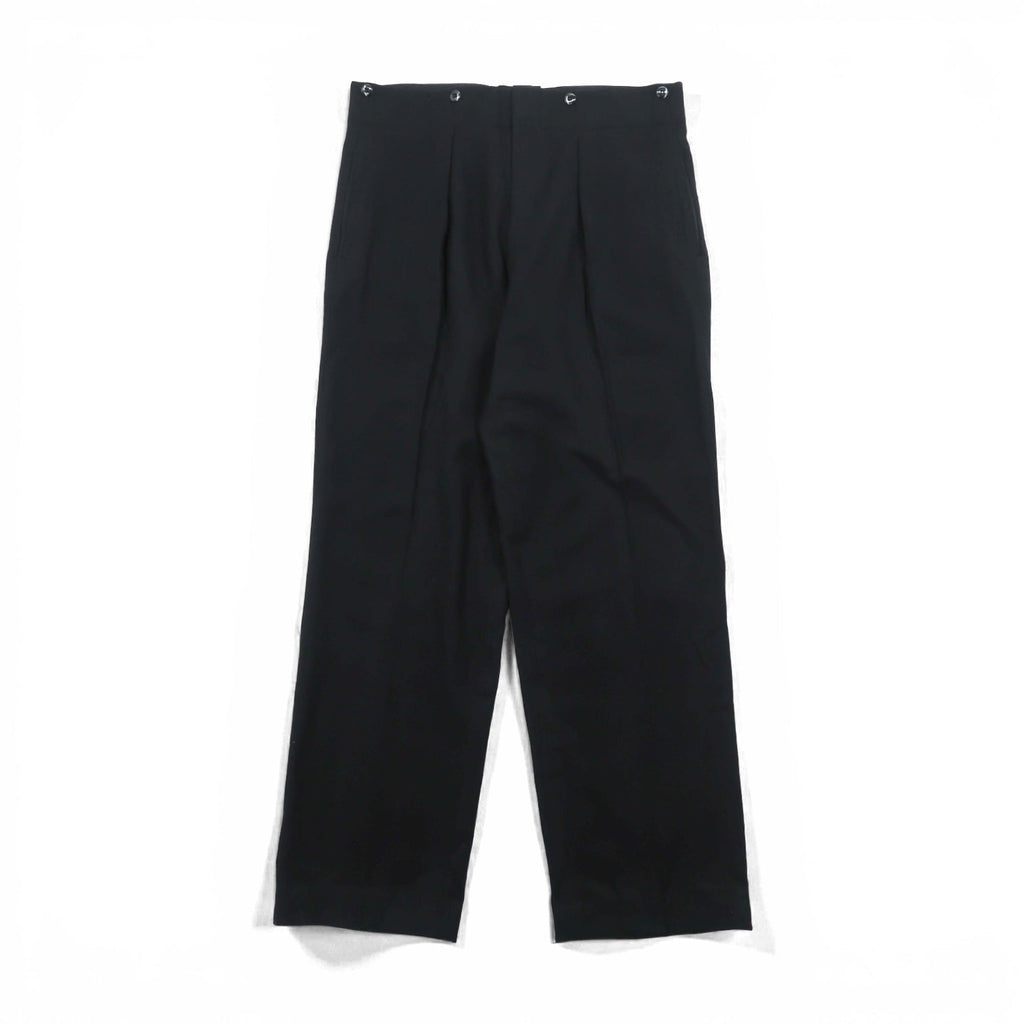 70s Vintage Military Battle Dress Trousers カナダ軍 BDU トラウザーズ パンツ L ブラック ウール 8405-21-500-1147 CLAYMAN & SONS LTD. 1973年製 70年代 カナダ製