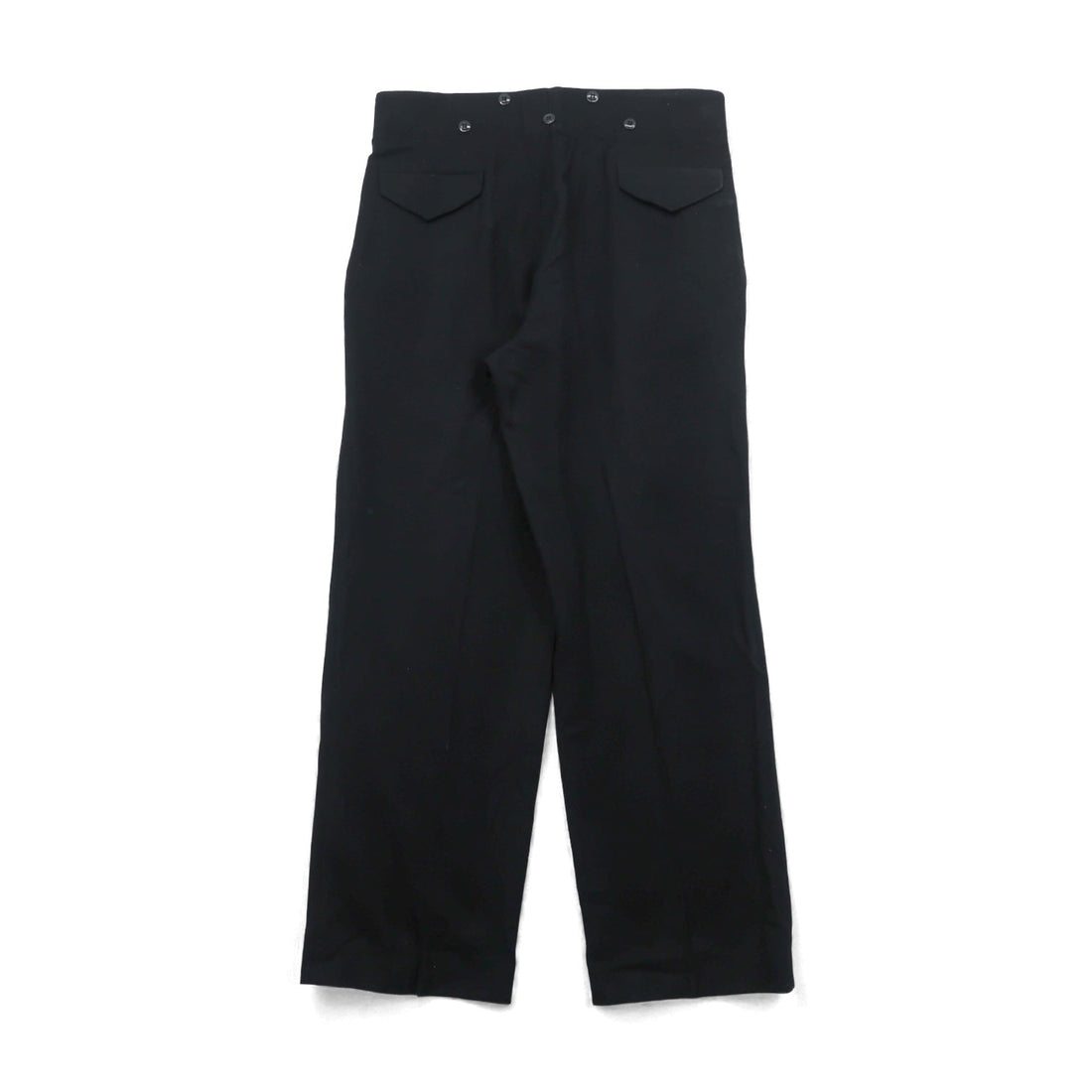 70s Vintage Military Battle Dress Trousers カナダ軍 BDU トラウザーズ パンツ L ブラック ウール 8405-21-500-1147 CLAYMAN & SONS LTD. 1973年製 70年代 カナダ製