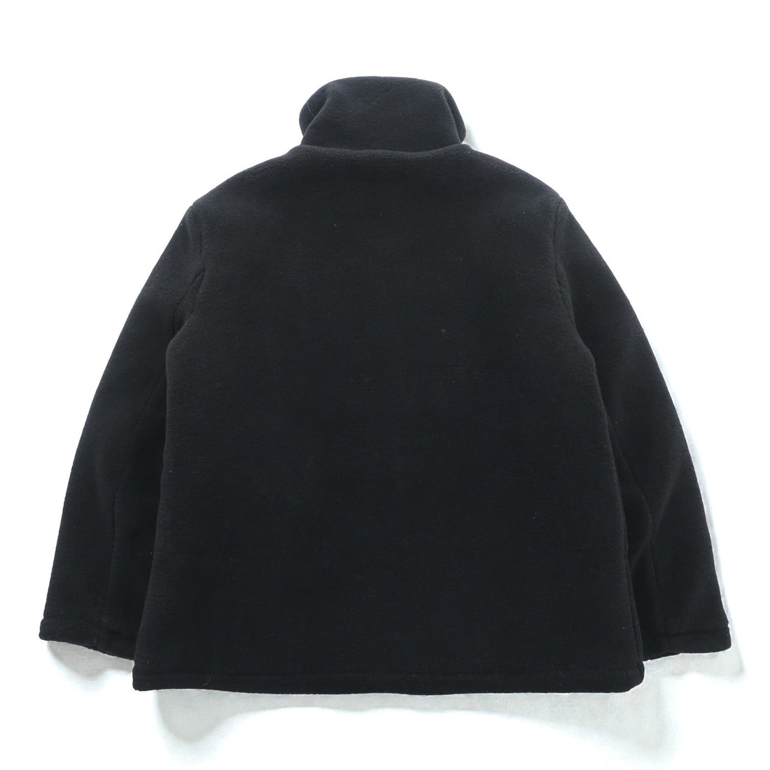 WE11DONE Stand Collar Fleece Jacket, Small, Black Padded, High Neck, WD-AG9-20-153-U-BK, Unused
