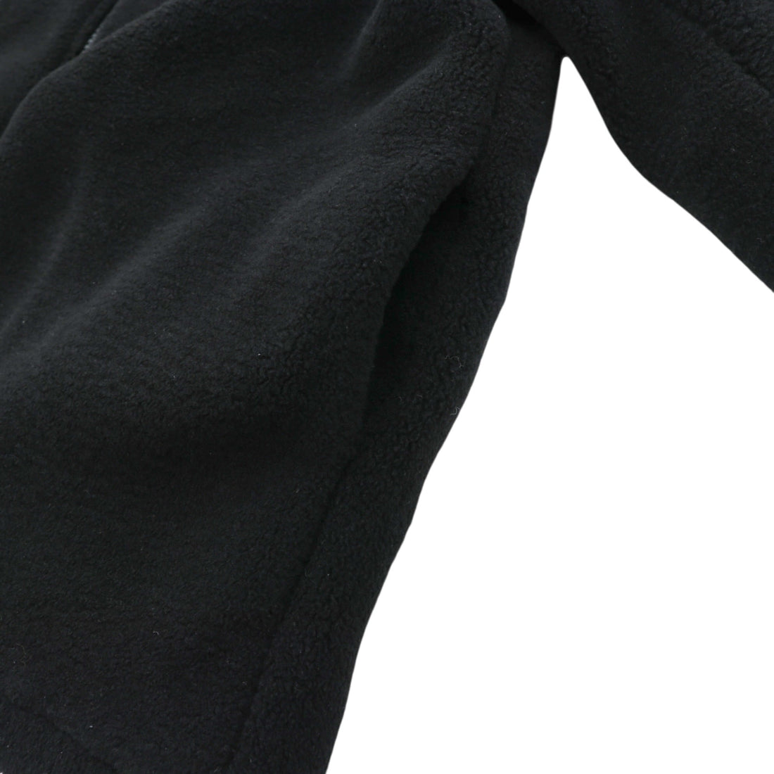 WE11DONE Stand Collar Fleece Jacket, Small, Black Padded, High Neck, WD-AG9-20-153-U-BK, Unused