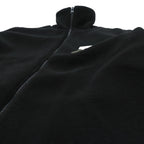 WE11DONE Stand Collar Fleece Jacket, Small, Black Padded, High Neck, WD-AG9-20-153-U-BK, Unused