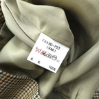 BURBERRY 90年代 日本製 ガンクラブチェック スカート M ベージュ スコットランドウール