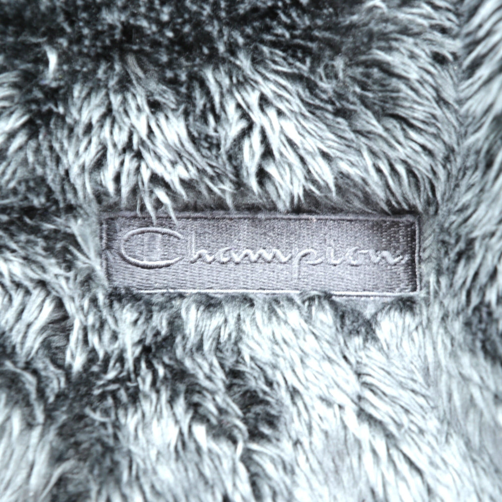 Champion シェルパ  フリースジャケット M ブラック スタンドカラー Sonny Label 別注 C8-U613