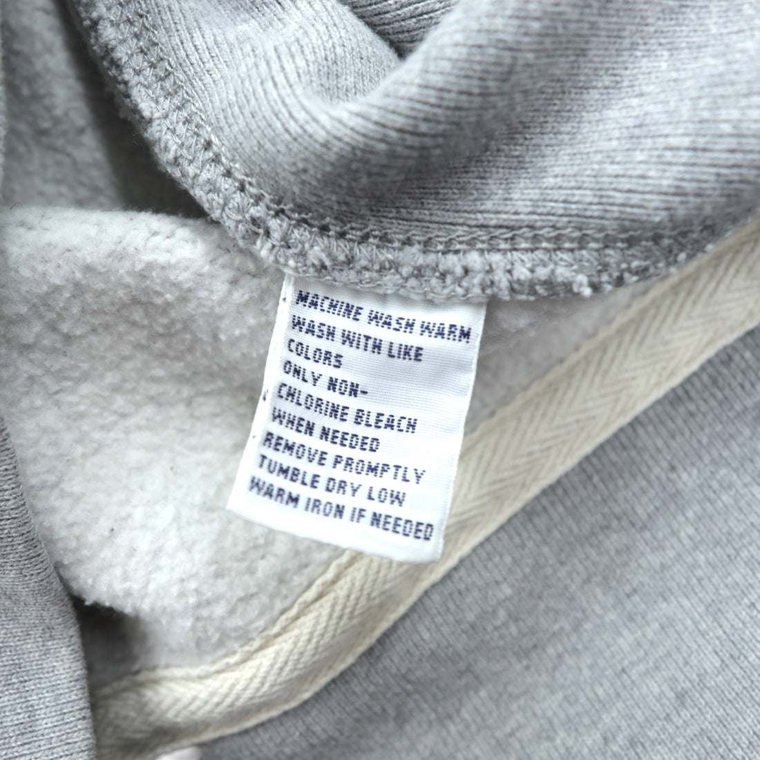 Polo Ralph Lauren 90s Reverse Weave Zip Hoodie, Size M, Gray, Small Pony Embroidery, Thermal Lining