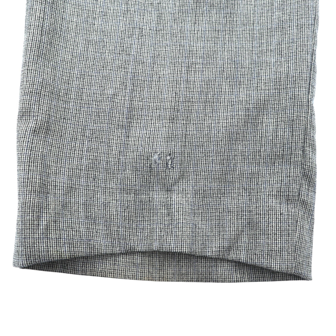 NAUTICA Cashmere Blend 2-Tuck Wide Slacks Pants, Size L, Gray Wool, Suspender Buttons