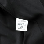 90s USA Vintage A-2 Leather Bomber Jacket フライトジャケット M ブラック レザー 本革 SCOVILジップ エポレット 90年代 USA製 SAN FRANCISCO AVIATION SUPPLY