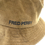FRED PERRY ワッフル コード バケットハット ブラウン HW6690