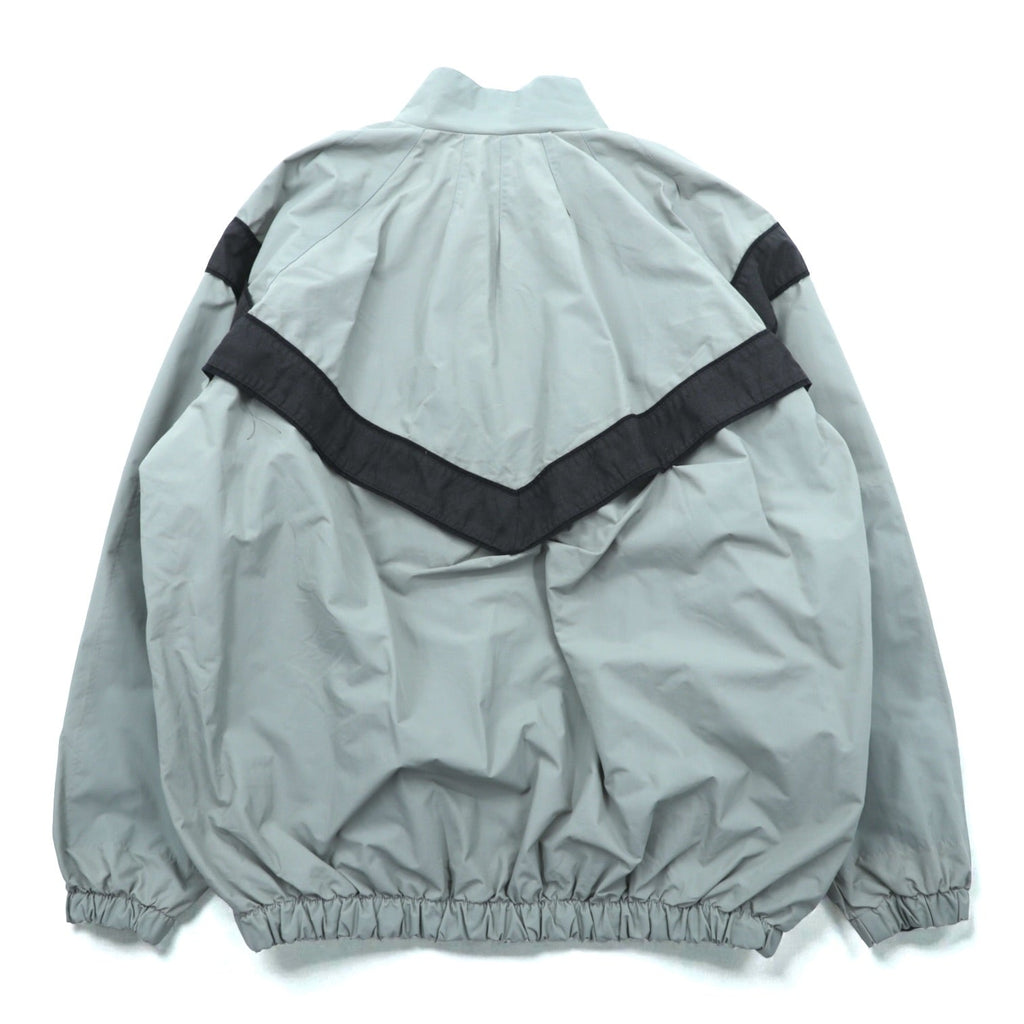 Vintage US ARMY IPFU Jacket 00年代 米軍 トレーニングジャケット トラックジャケット ジャージ L グレー ナイロン ミリタリー