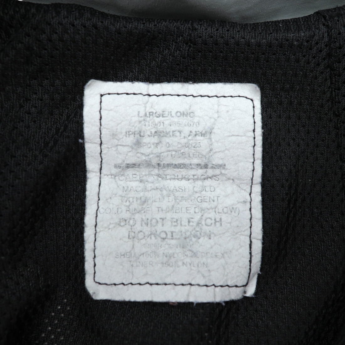 Vintage US ARMY IPFU Jacket 00年代 米軍 トレーニングジャケット トラックジャケット ジャージ L グレー ナイロン ミリタリー