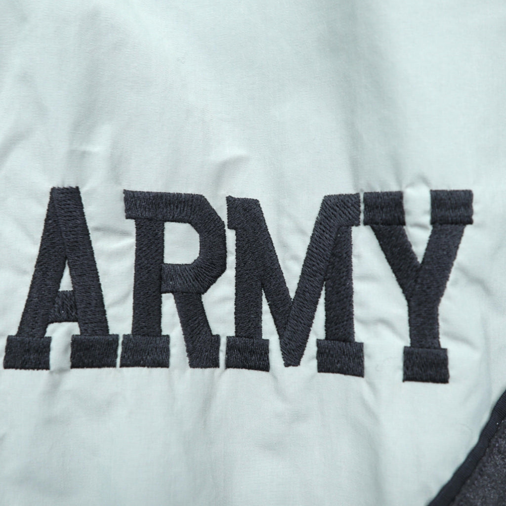 Vintage US ARMY IPFU Jacket 00年代 米軍 トレーニングジャケット トラックジャケット ジャージ L グレー ナイロン ミリタリー