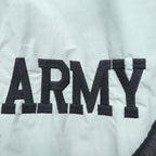 Vintage US ARMY IPFU Jacket 00年代 米軍 トレーニングジャケット トラックジャケット ジャージ L グレー ナイロン ミリタリー