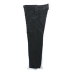Lee 90s Made in USA Baggy Jeans Tapered Black Denim Pants, Size L, Zipper Fly, Leather Patch, Relaxed Fit, 2055508