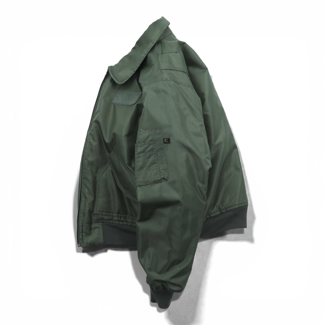 US AIR FORCE 米軍 CWU-45P 短丈 フライトジャケット XL カーキ 中綿 ナイロン 00-0423-41 ROTHCO
