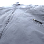 NAPAPIJRI 中綿 ナイロンジャケット 防水 フリースライナー L ブラック ダブルジップ ドローコード スタンドカラー SHELTER WINTER JACKET N0YEBH