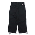 Dickies ワイド チノパンツ ワークパンツ L ブラック ポリエステル G11013BK