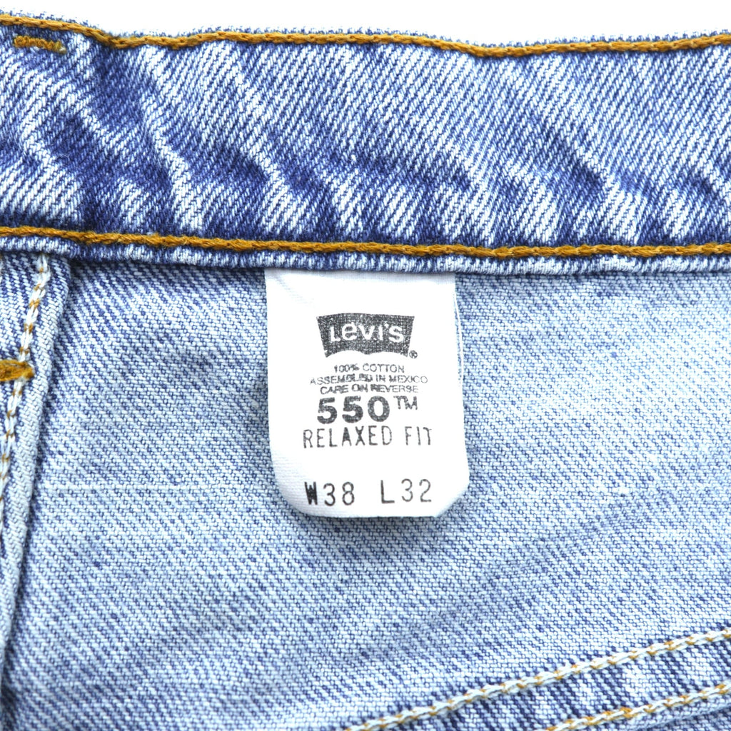 Levi's 90s Relaxed Fit Tapered Denim Pants Jeans, XL, Indigo, 00550-4891