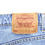 Levi's 90s Relaxed Fit Tapered Denim Pants Jeans, XL, Indigo, 00550-4891