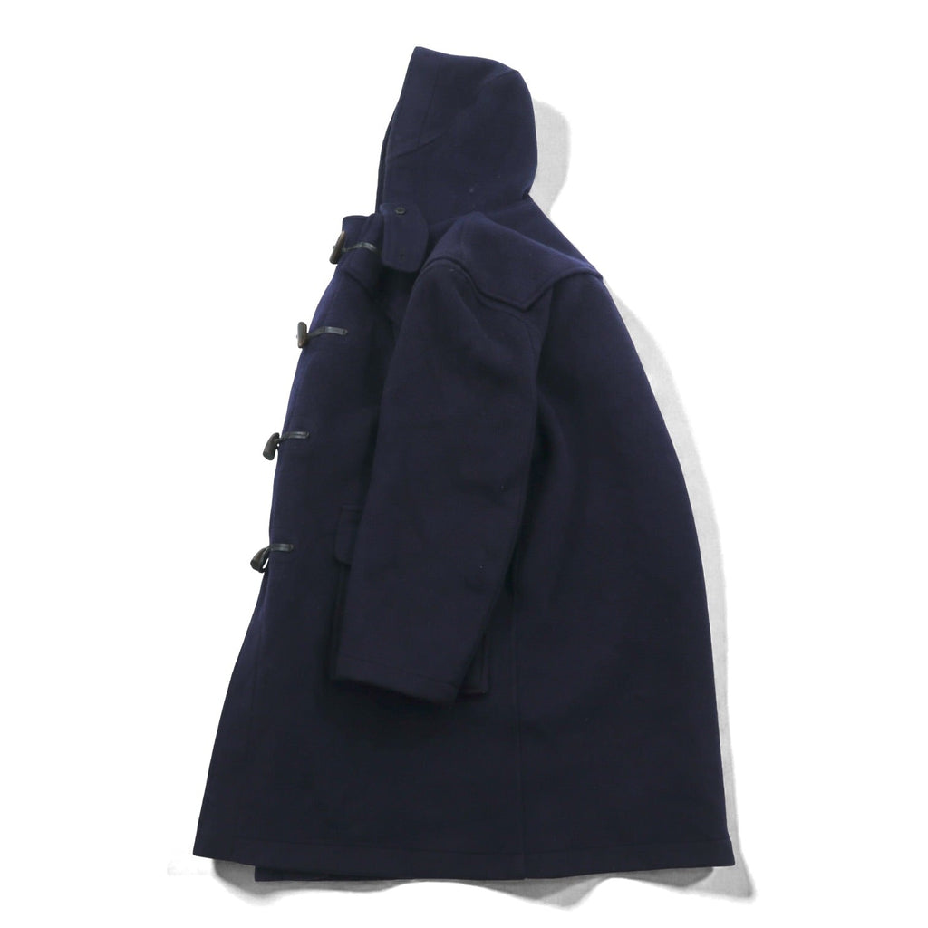 Gloverall 90s British Duffle Coat, Navy Wool, Large, Made in UK by DON NASH LIMITED